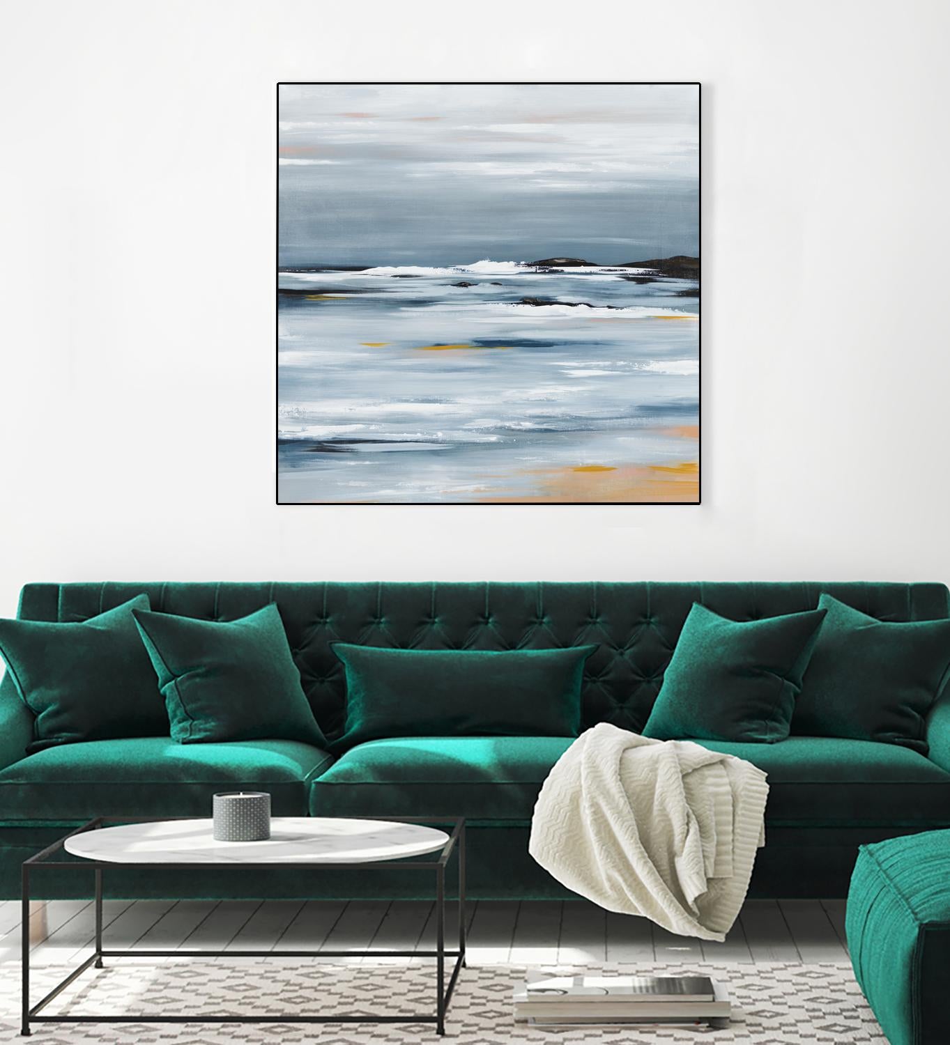 From The Bay Window by Daleno Art on GIANT ART - orange abstract