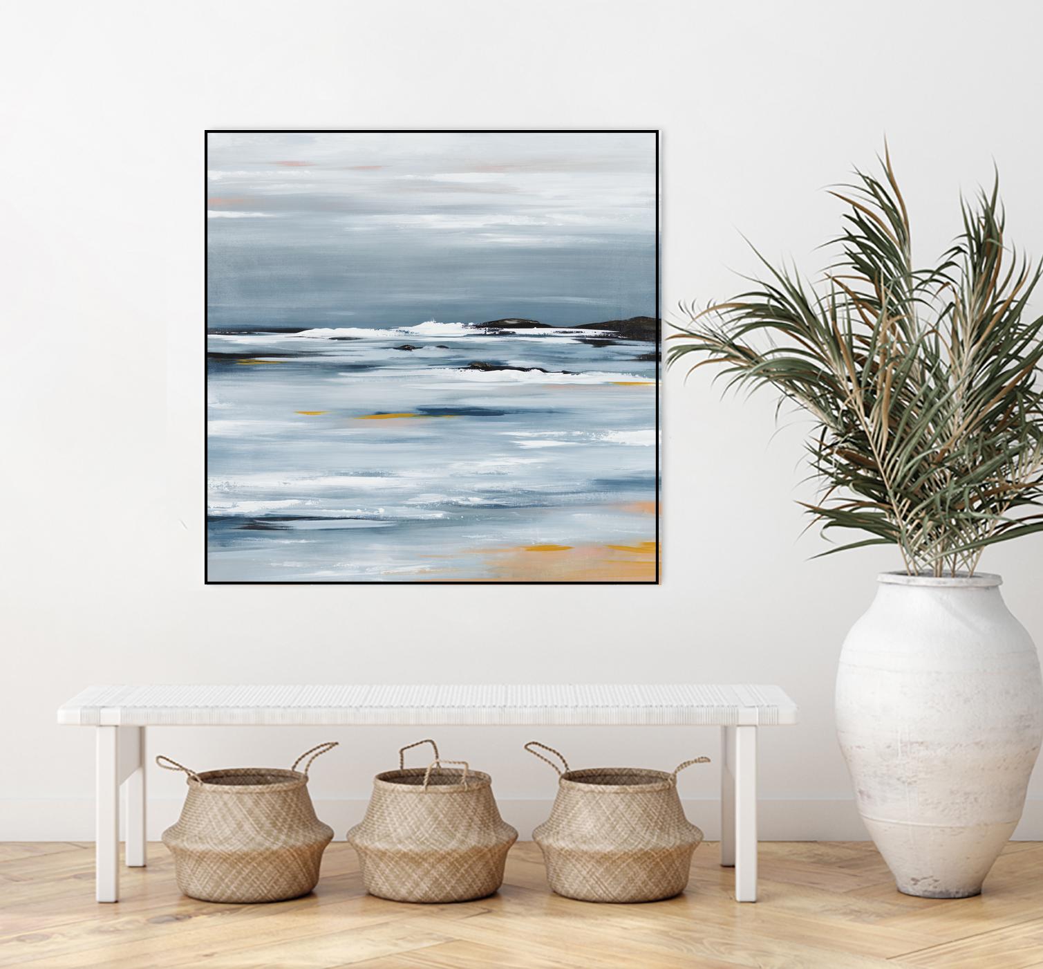 From The Bay Window by Daleno Art on GIANT ART - orange abstract