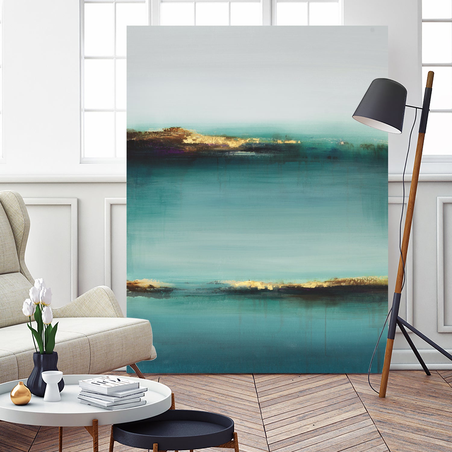 Virgin Isles IV by Daleno Art on GIANT ART -  abstract