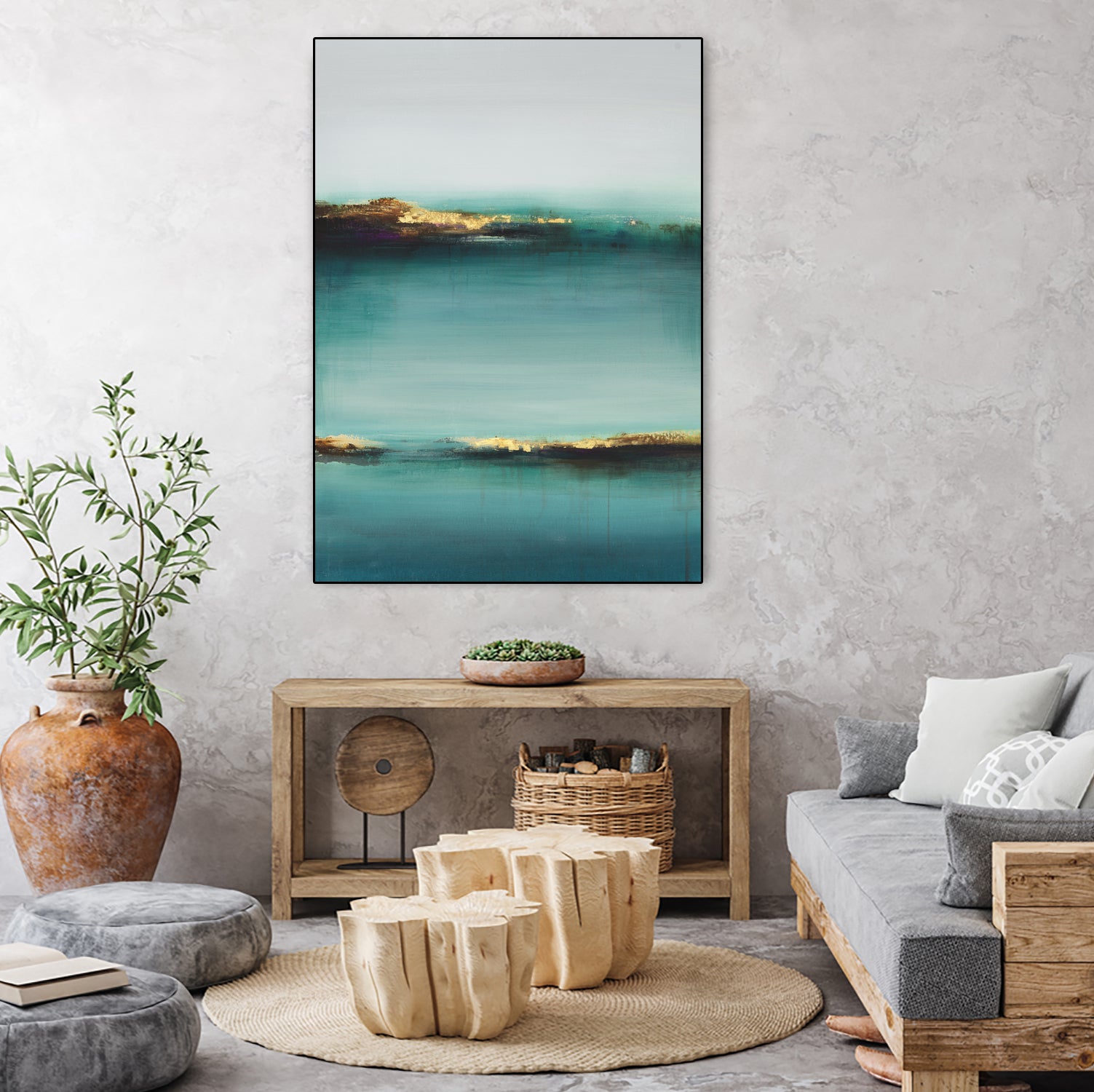 Virgin Isles IV by Daleno Art on GIANT ART -  abstract