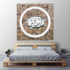 Smoke Circus I by Daleno Art on GIANT ART - white patterns  circle 