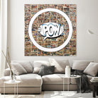 Smoke Circus I by Daleno Art on GIANT ART - white patterns  circle 