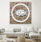 Smoke Circus I by Daleno Art on GIANT ART - white patterns  circle 