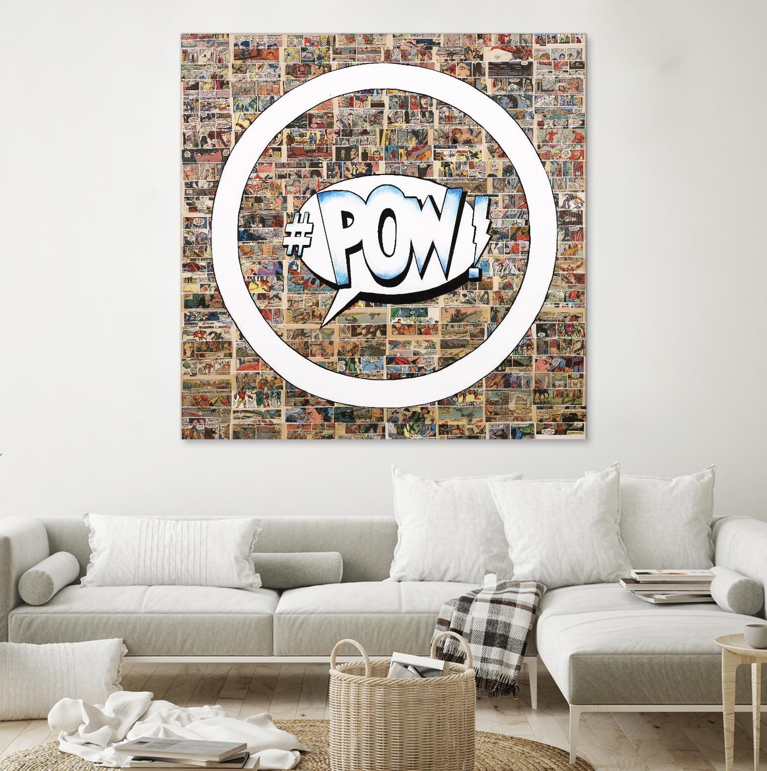 Smoke Circus I by Daleno Art on GIANT ART - white patterns  circle 