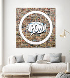 Smoke Circus I by Daleno Art on GIANT ART - white patterns  circle 