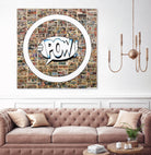 Smoke Circus I by Daleno Art on GIANT ART - white patterns  circle 