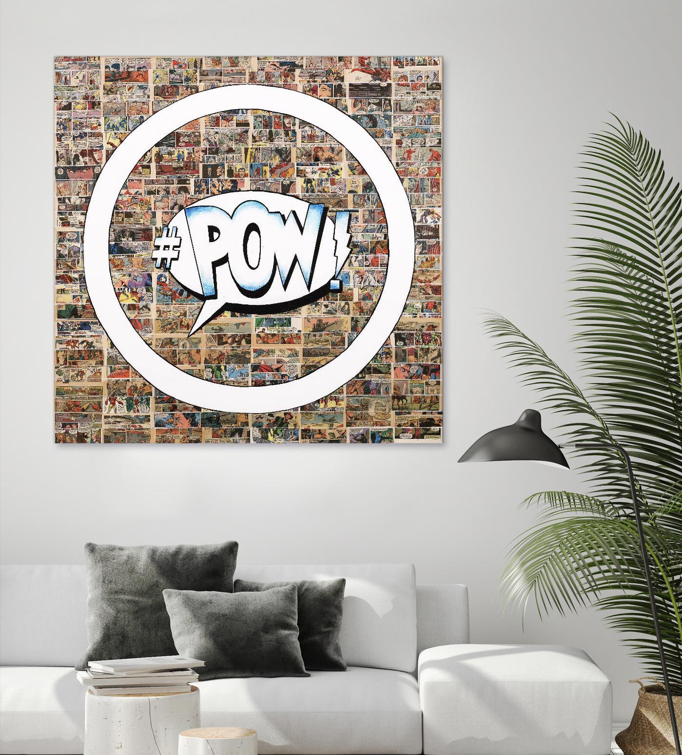 Smoke Circus I by Daleno Art on GIANT ART - white patterns  circle 