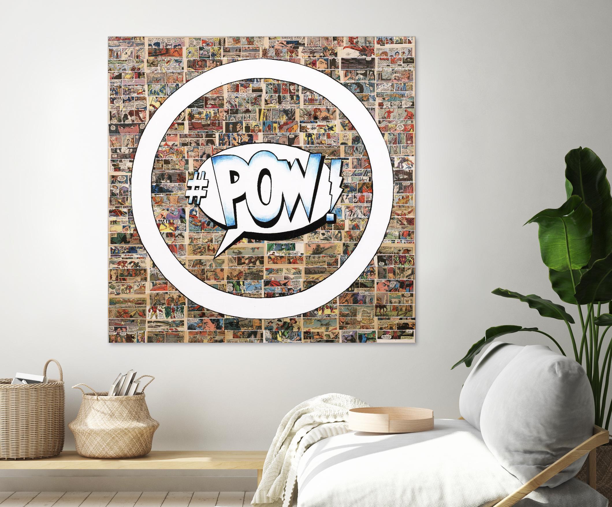 Smoke Circus I by Daleno Art on GIANT ART - white patterns  circle 