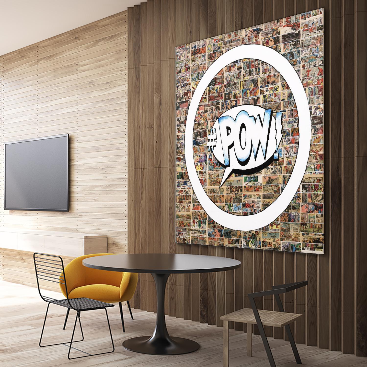 Smoke Circus I by Daleno Art on GIANT ART - white patterns  circle 