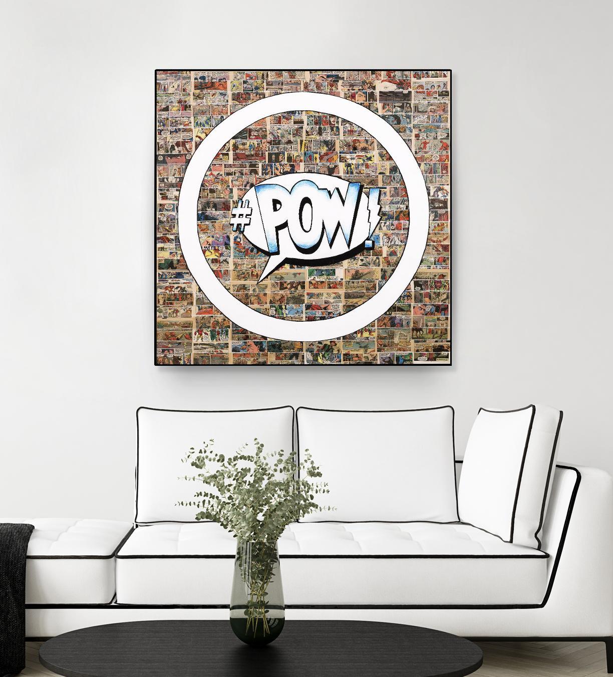 Smoke Circus I by Daleno Art on GIANT ART - white patterns  circle 