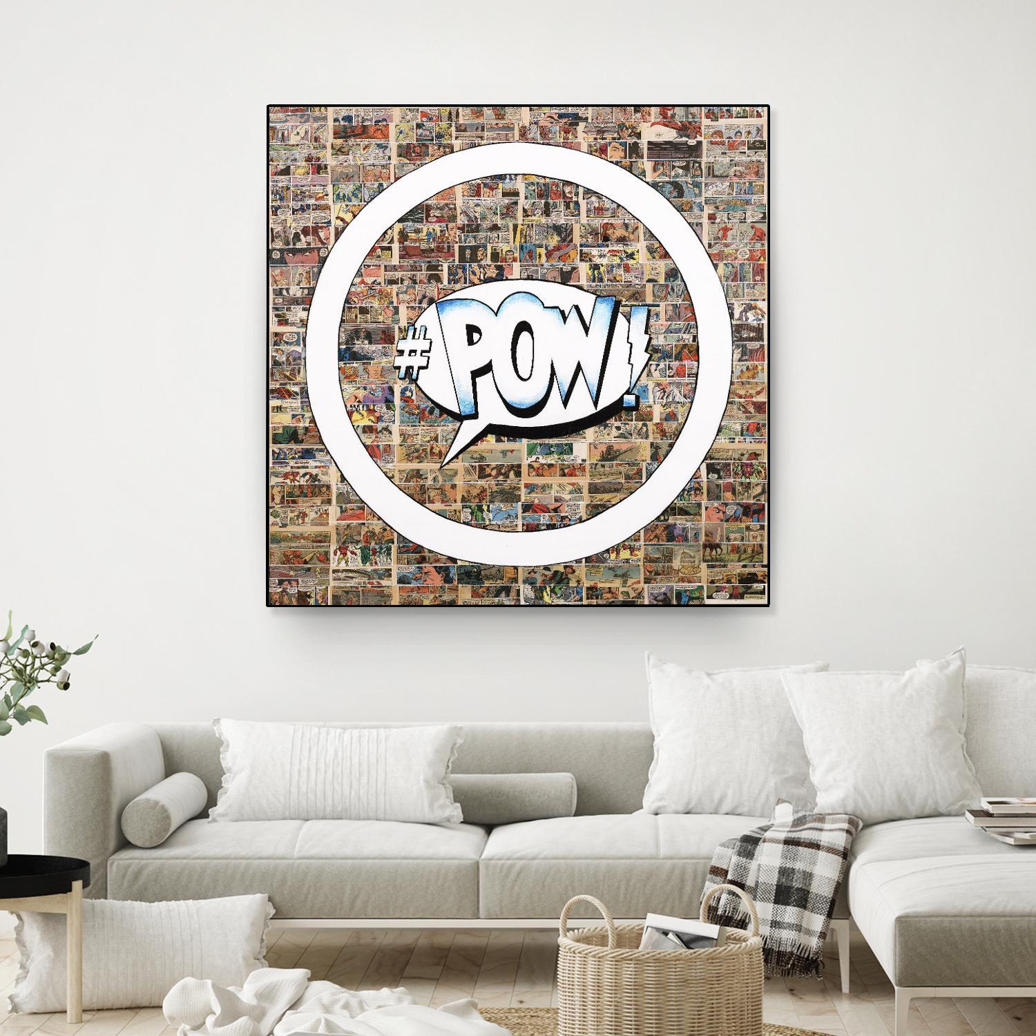 Smoke Circus I by Daleno Art on GIANT ART - white patterns  circle 