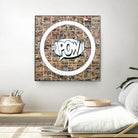 Smoke Circus I by Daleno Art on GIANT ART - white patterns  circle 
