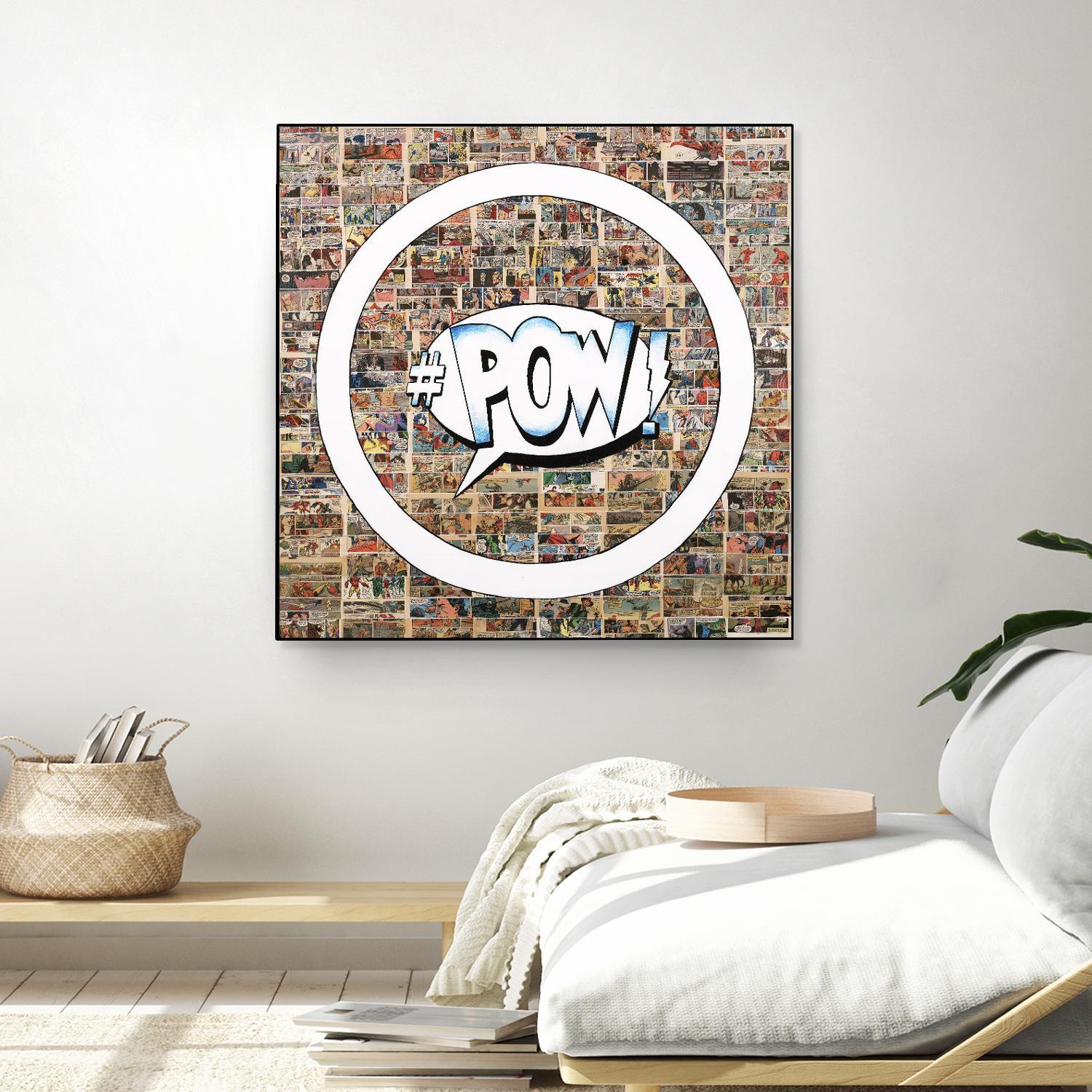 Smoke Circus I by Daleno Art on GIANT ART - white patterns  circle 