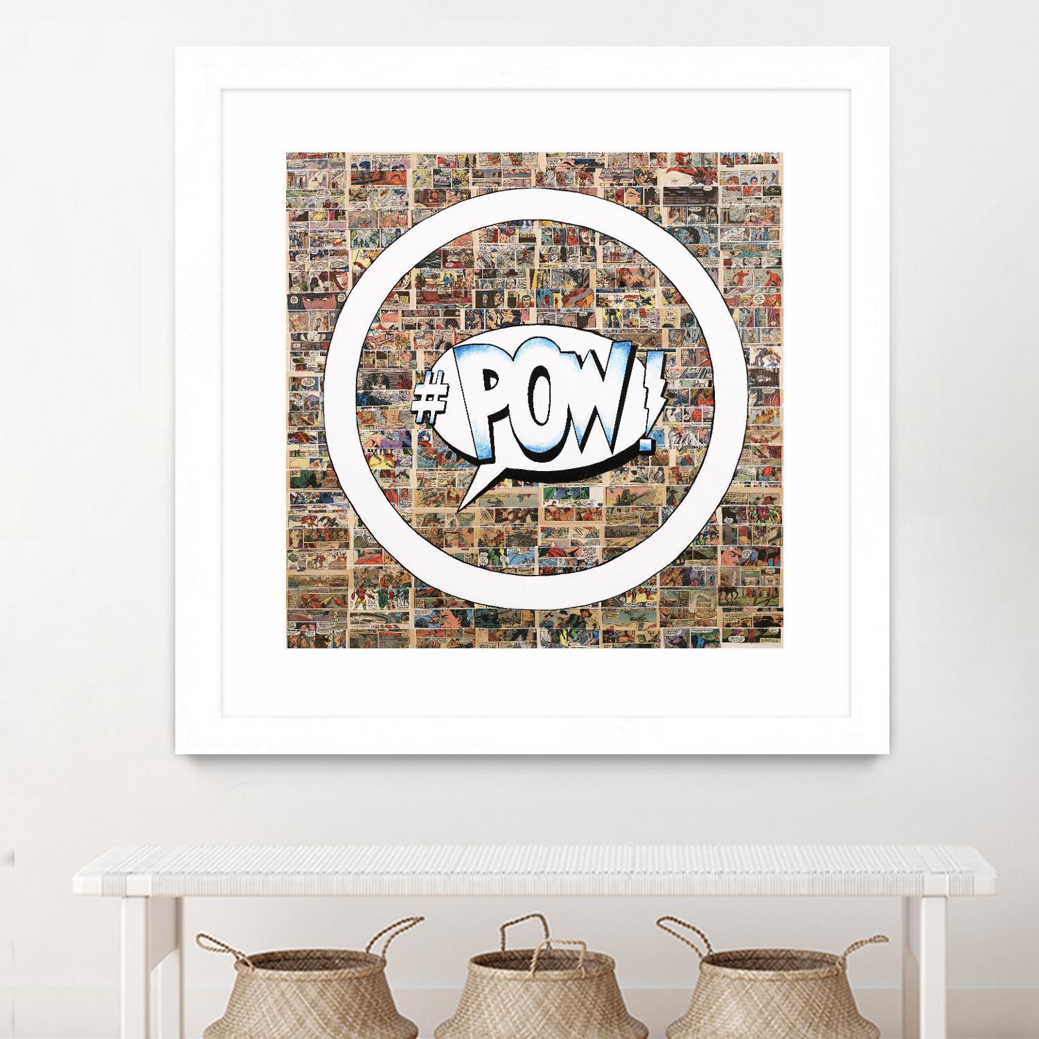 Smoke Circus I by Daleno Art on GIANT ART - white patterns  circle 