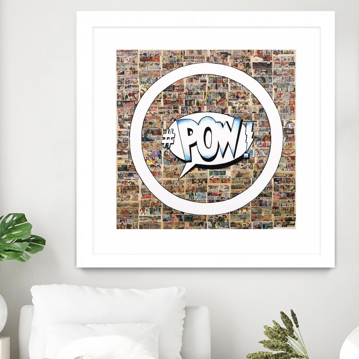 Smoke Circus I by Daleno Art on GIANT ART - white patterns  circle 