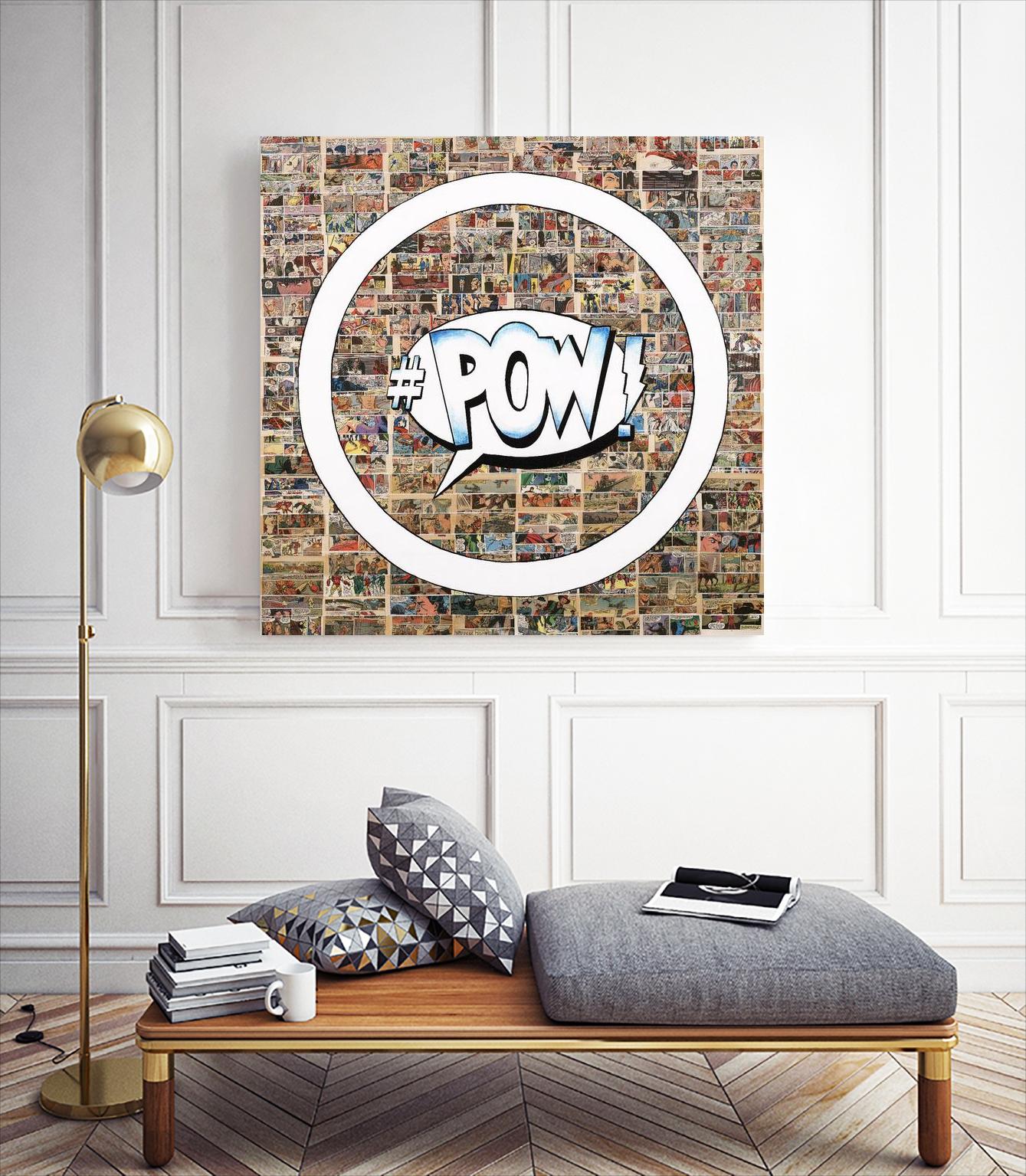 Smoke Circus I by Daleno Art on GIANT ART - white patterns  bande dessiné
