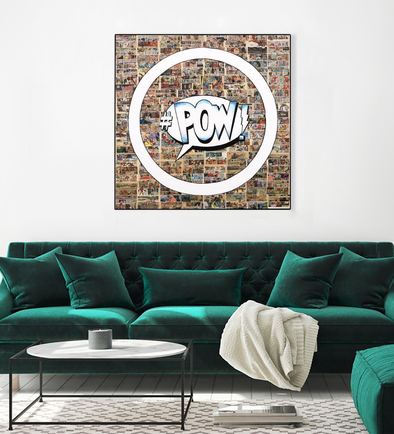 Smoke Circus I by Daleno Art on GIANT ART - white patterns  circle 