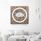 Smoke Circus I by Daleno Art on GIANT ART - white patterns  circle 