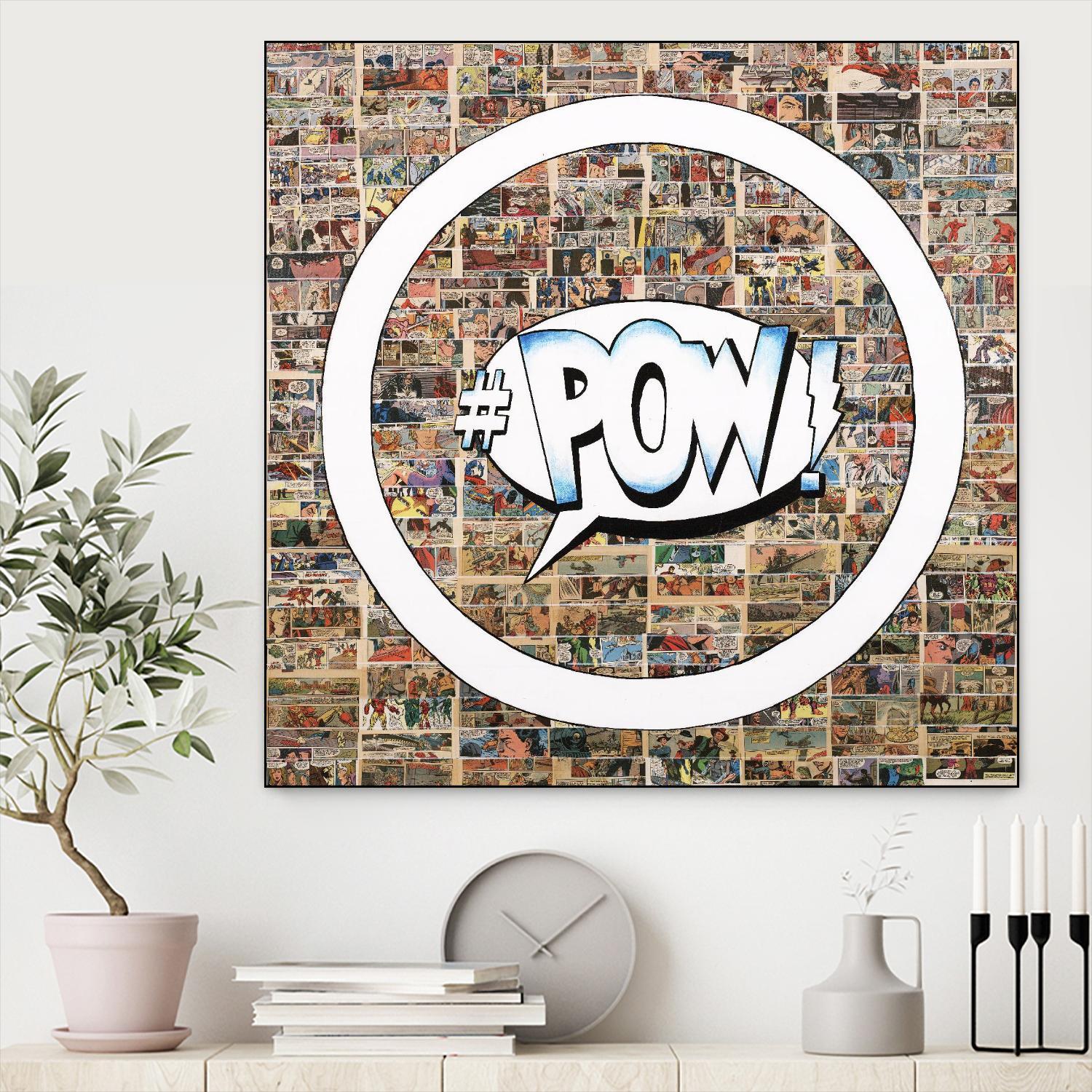 Smoke Circus I by Daleno Art on GIANT ART - white patterns  circle 