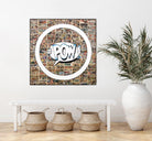 Smoke Circus I by Daleno Art on GIANT ART - white patterns  circle 