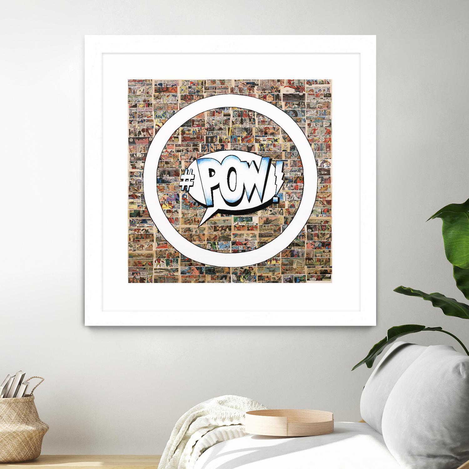 Smoke Circus I by Daleno Art on GIANT ART - white patterns  circle 