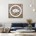 Smoke Circus I by Daleno Art on GIANT ART - white patterns  circle 