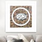 Smoke Circus I by Daleno Art on GIANT ART - white patterns  circle 