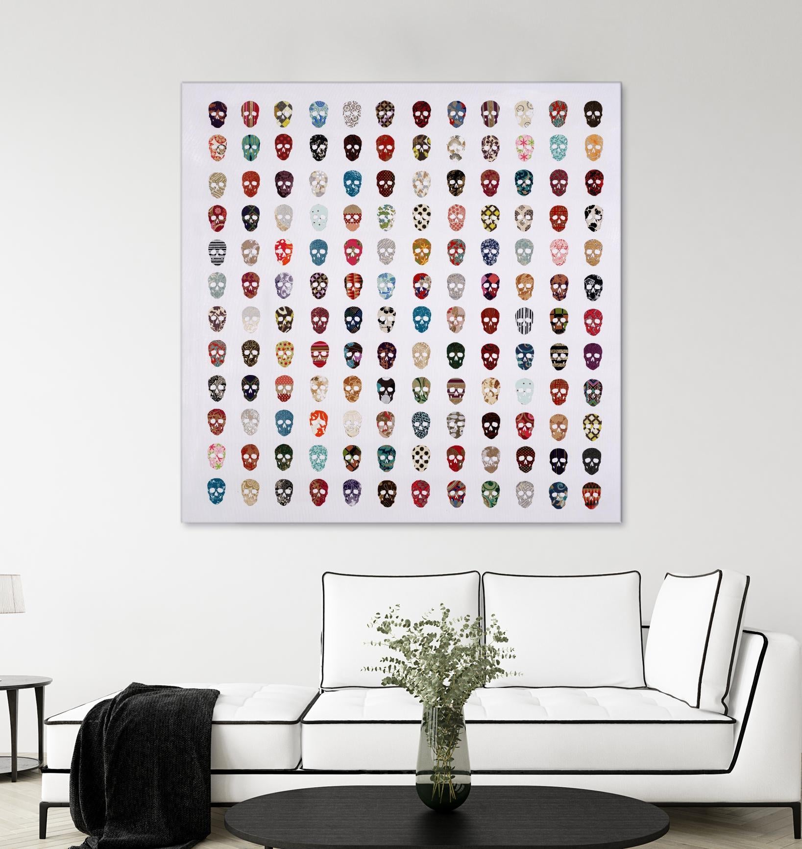 Gorgeous Crowd by Daleno Art on GIANT ART - red abstract
