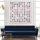 Gorgeous Crowd by Daleno Art on GIANT ART - red abstract