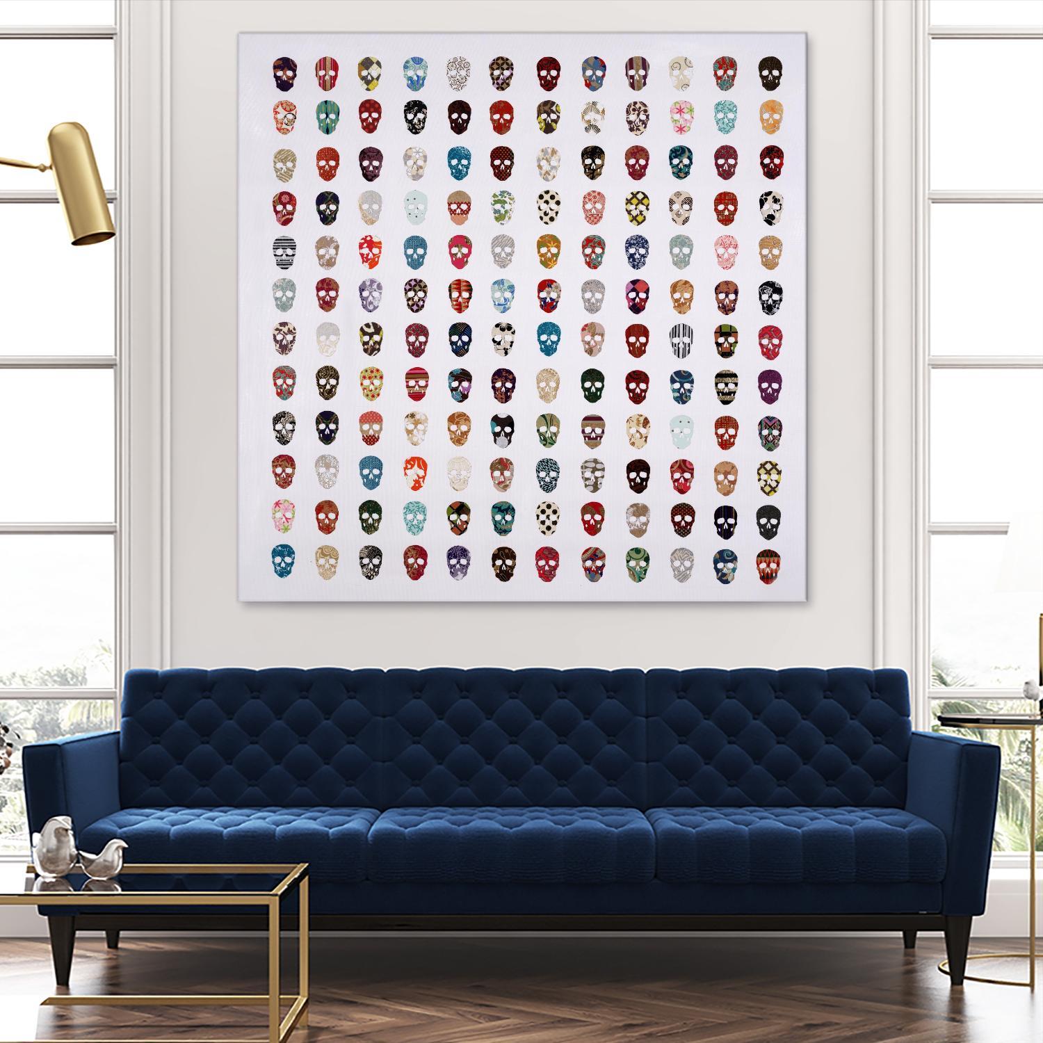 Gorgeous Crowd by Daleno Art on GIANT ART - red abstract