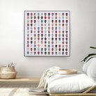 Gorgeous Crowd by Daleno Art on GIANT ART - red abstract