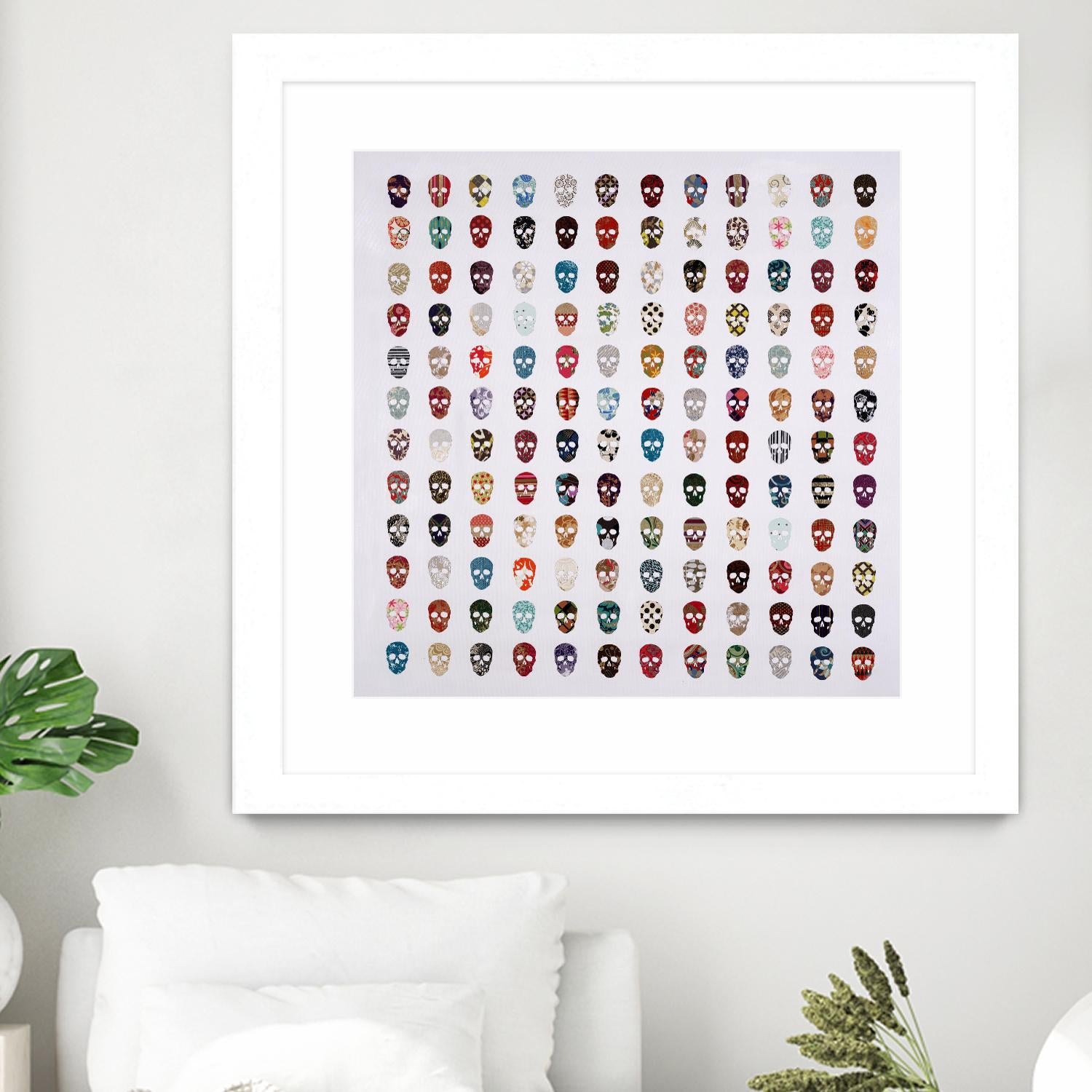 Gorgeous Crowd by Daleno Art on GIANT ART - red abstract