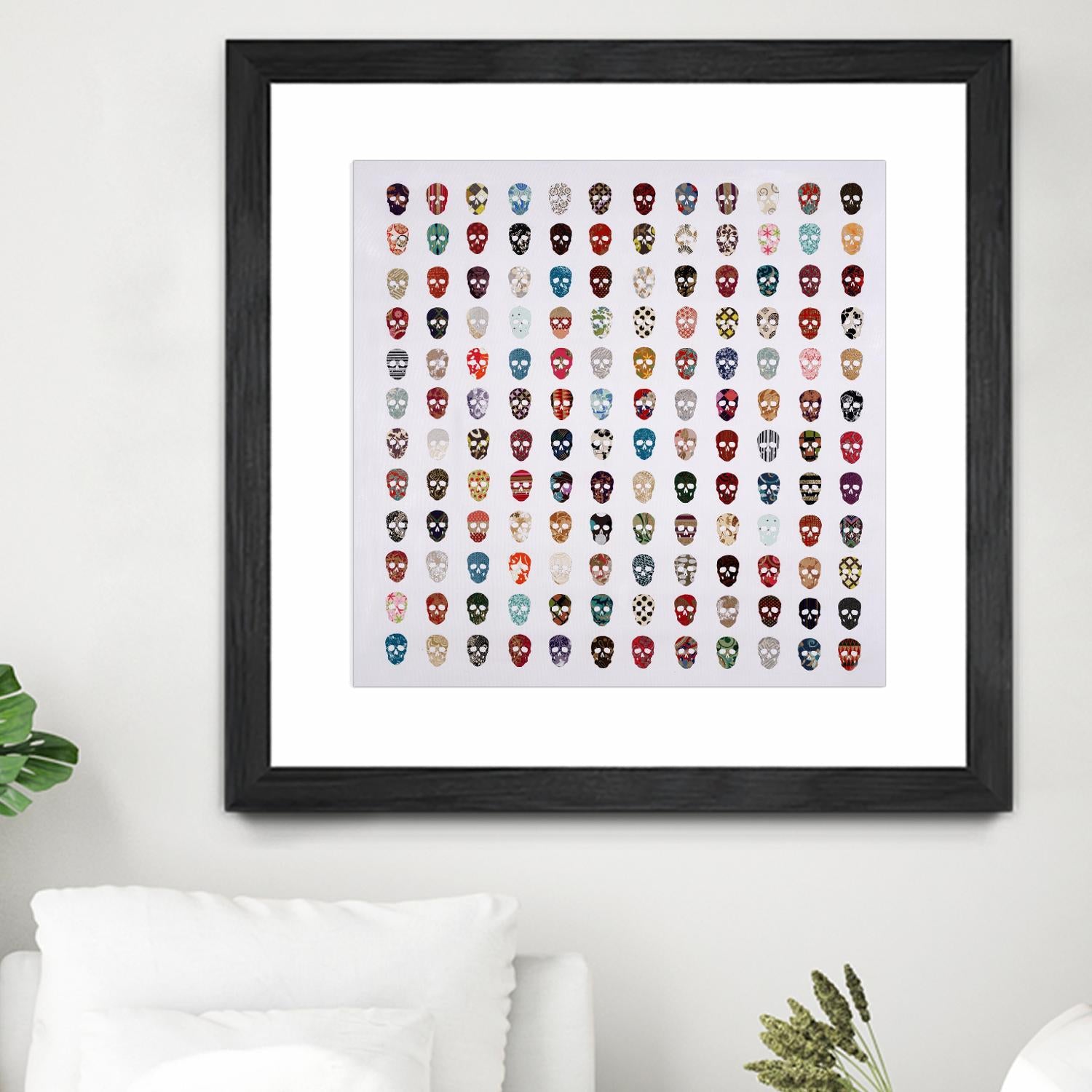 Gorgeous Crowd by Daleno Art on GIANT ART - red abstract