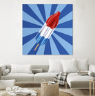 Daily Cravings VI by Daleno Art on GIANT ART - red abstract popsicle 