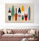 Hip to Be Me II by Daleno Art on GIANT ART - orange digital surf
