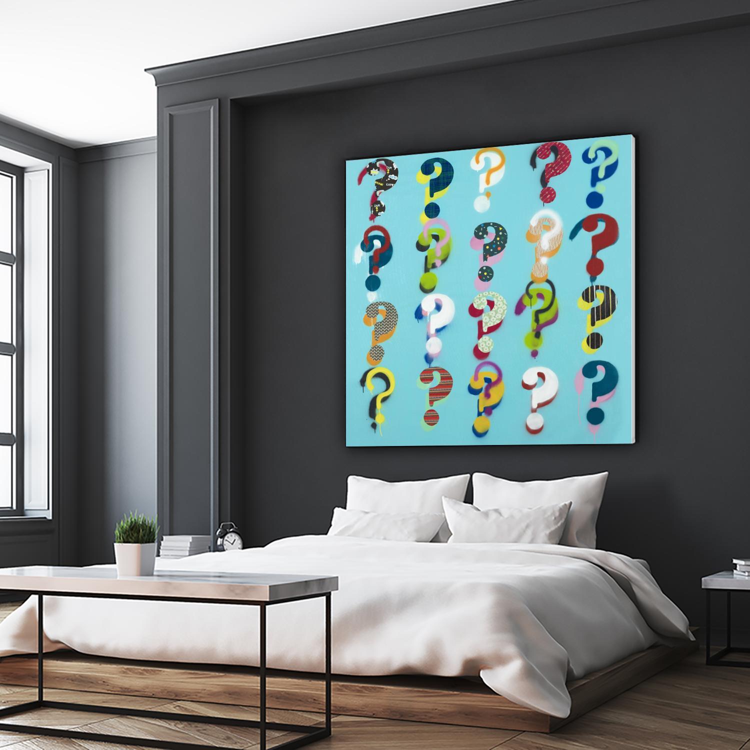 Pop the Question by Daleno Art on GIANT ART - abstract