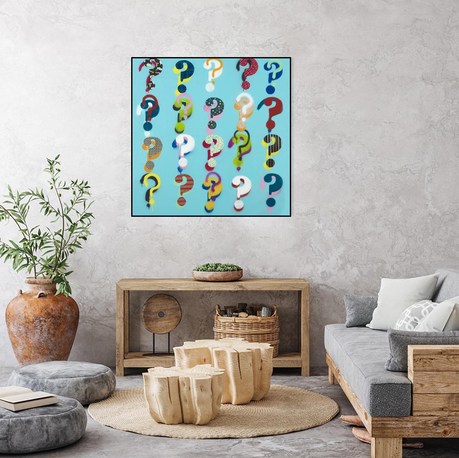 Pop the Question by Daleno Art on GIANT ART - abstract