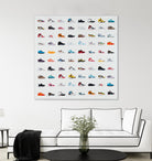 Life Is Short Buy The Shoes by Daleno Art on GIANT ART - orange digital pop