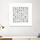 Life Is Short Buy The Shoes by Daleno Art on GIANT ART - orange digital pop
