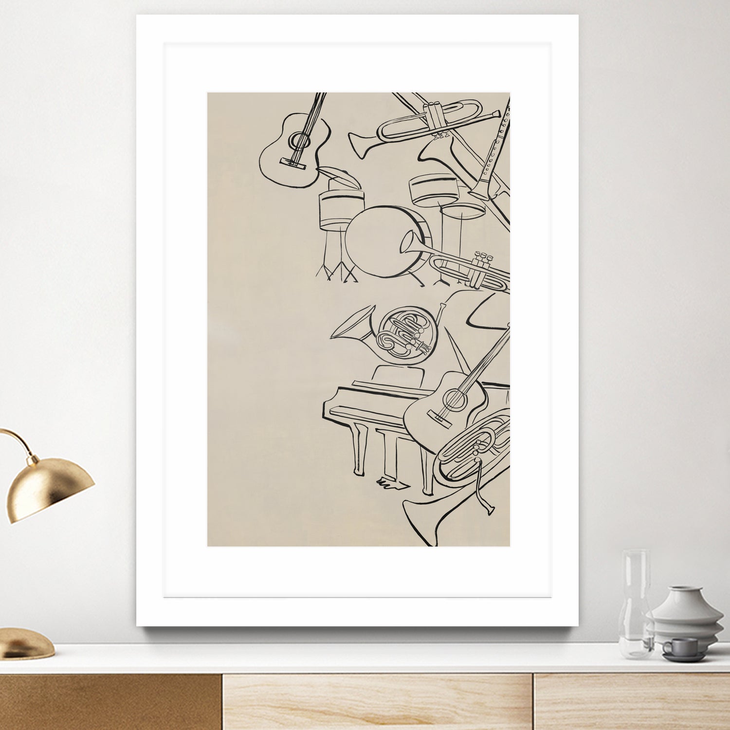 The Family Musician by Daleno Art on GIANT ART -  abstract