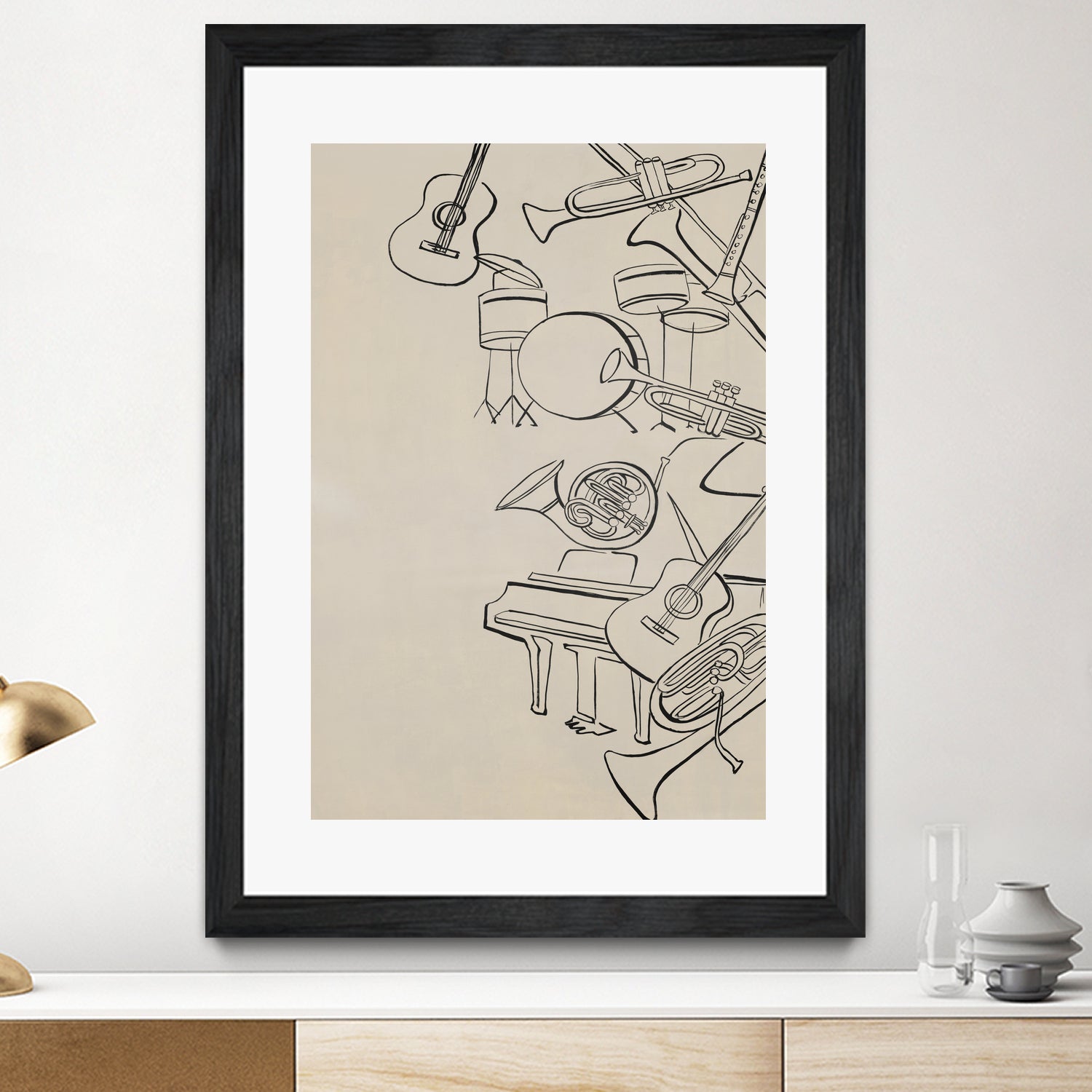 The Family Musician by Daleno Art on GIANT ART -  abstract
