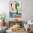 Comic Relief by Daleno Art on GIANT ART - green abstract