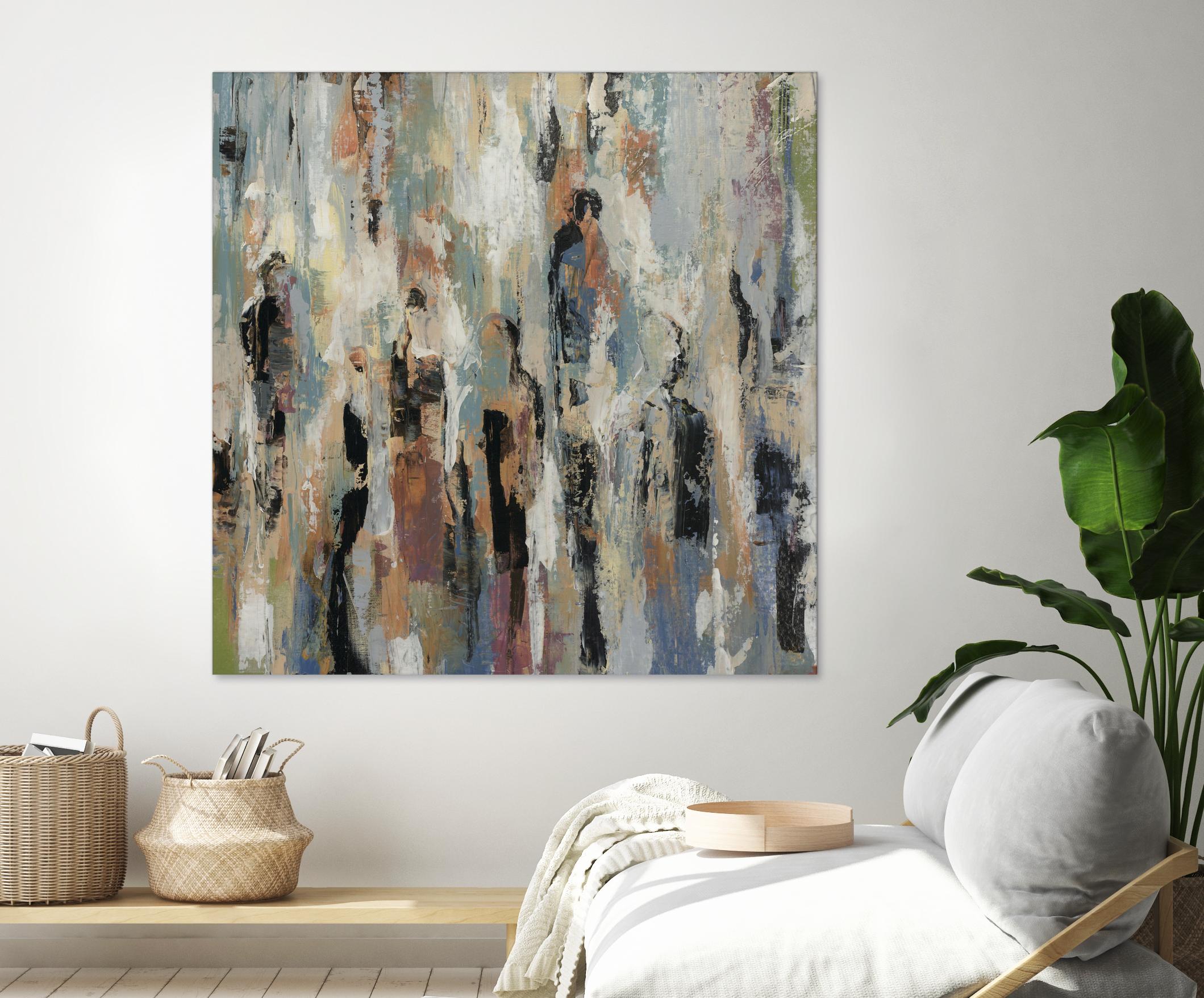 Its Five Oclock by Daleno Art on GIANT ART - green abstract
