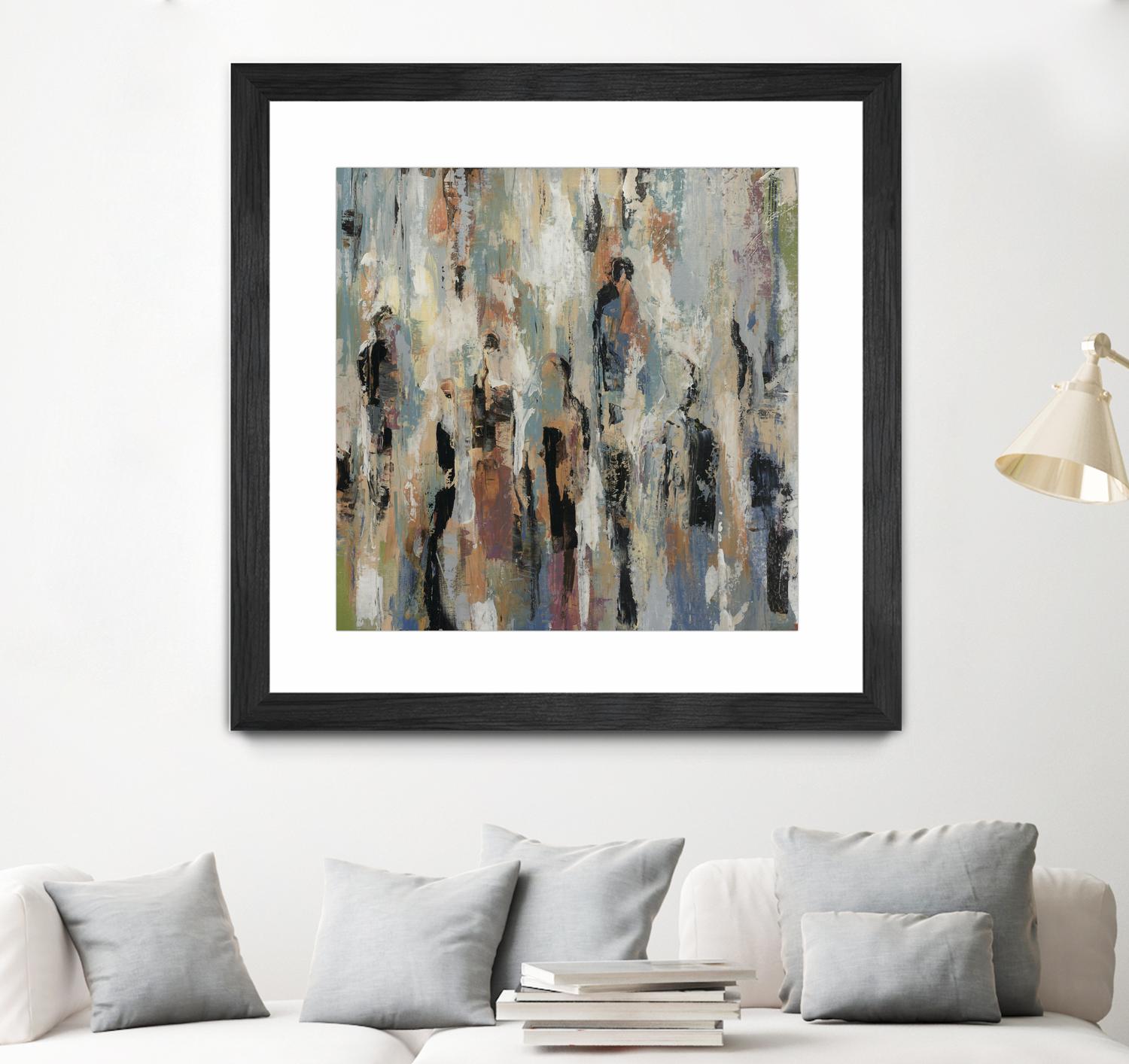 Its Five Oclock by Daleno Art on GIANT ART - green abstract