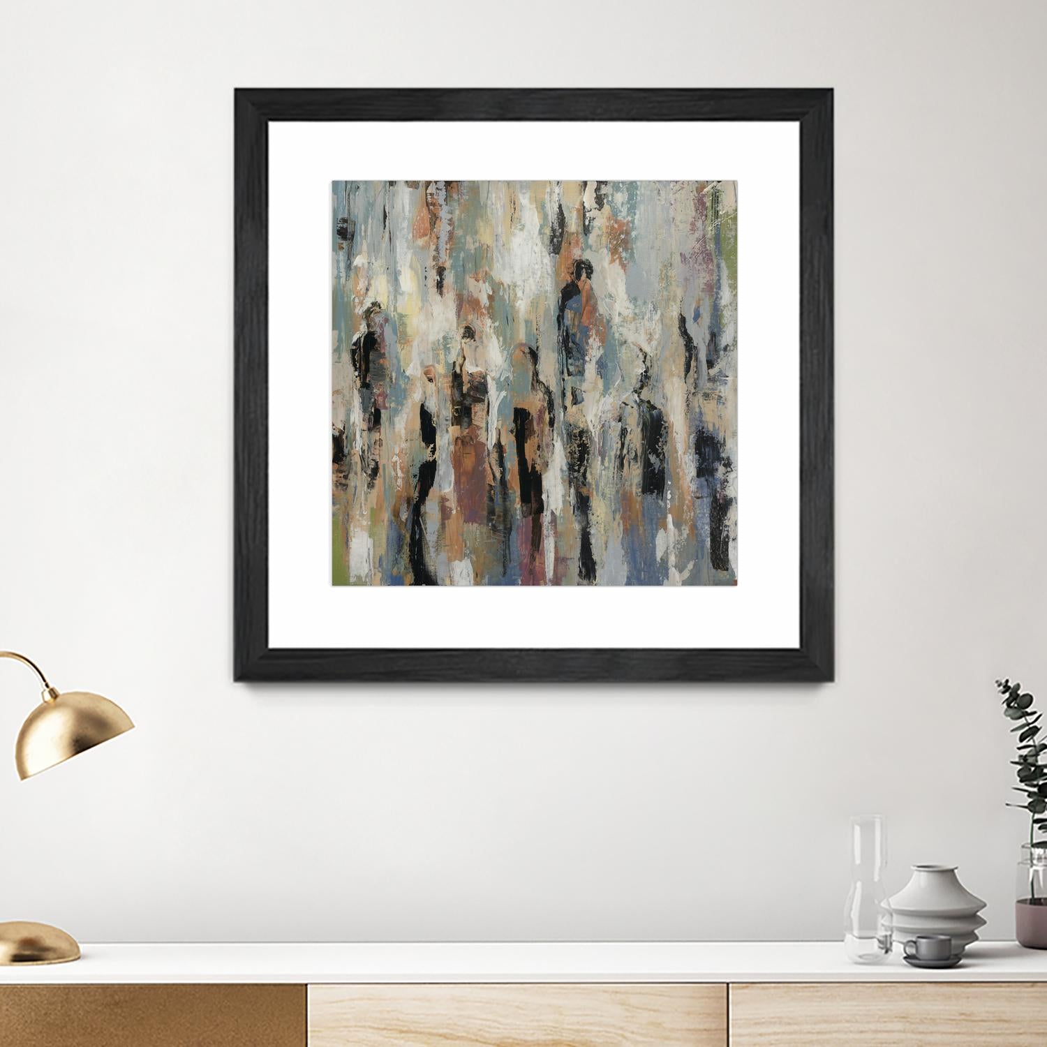 Its Five Oclock by Daleno Art on GIANT ART - green abstract