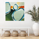 On The Set by Daleno Art on GIANT ART - orange abstract