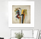 Interfused by Daleno Art on GIANT ART - red shape