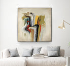 Interfused by Daleno Art on GIANT ART - red shape