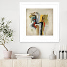 Interfused by Daleno Art on GIANT ART - red shape