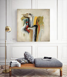 Interfused by Daleno Art on GIANT ART - red shape